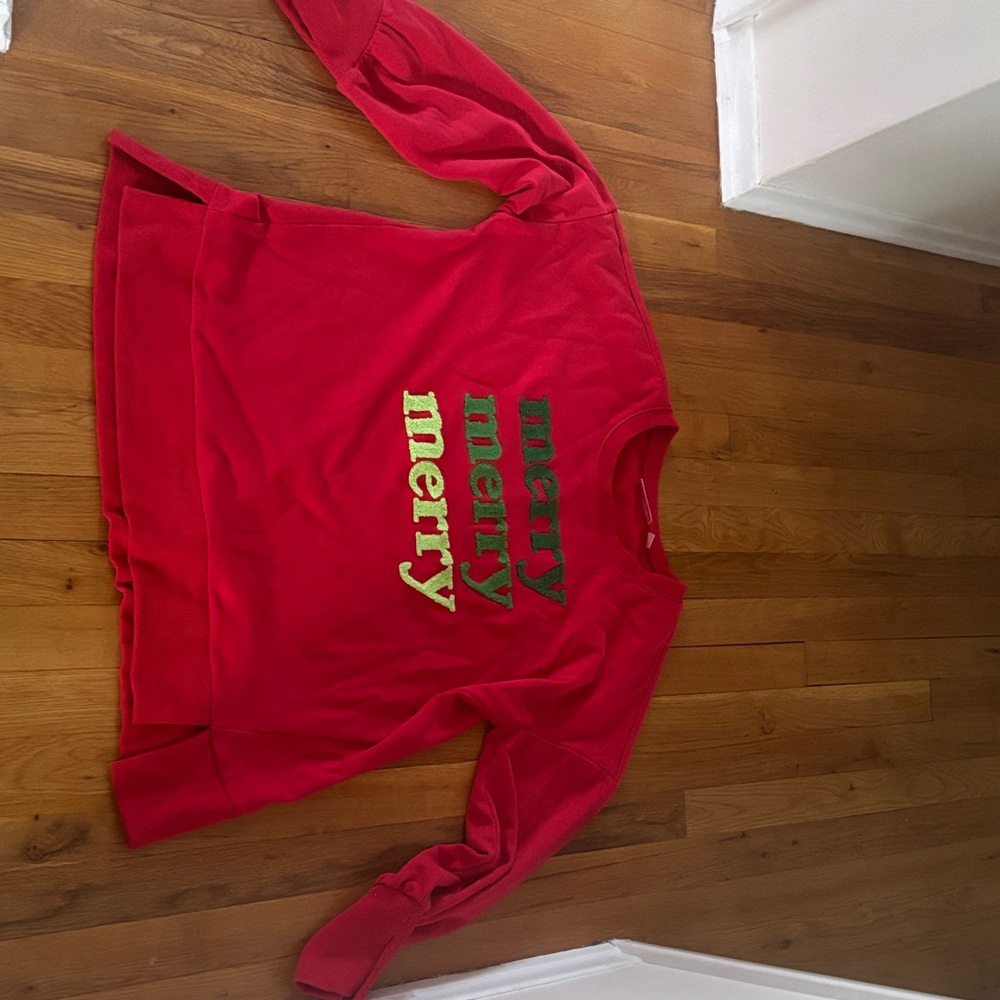 Red Merry Sweater